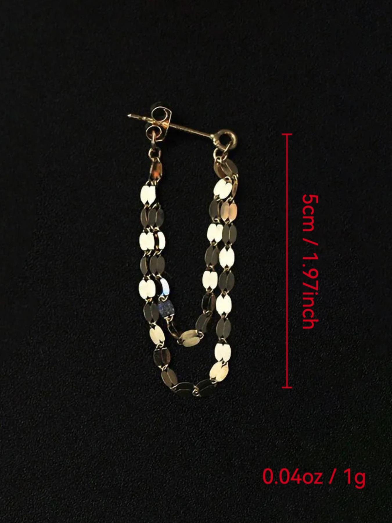 Bohemian Style Dangle Earrings for Women, Elegant Simple Design, Perfect for Casual Wear & Daily Use, Unique Personalized Jewelry Gift