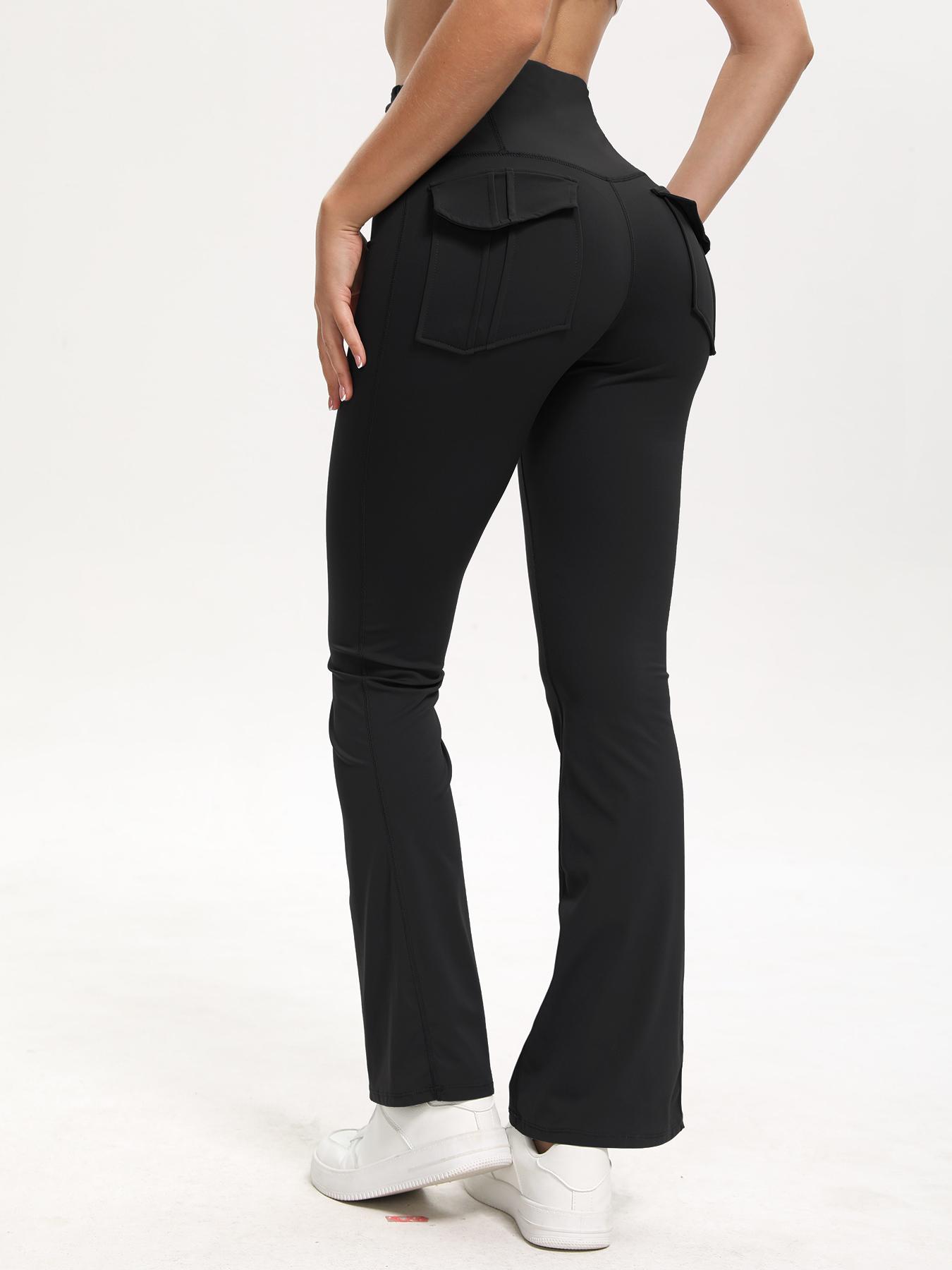 3PCS Women's Flared Leggings with Pockets Women's Flared Sweatpants Fitness Leggings Butt Lifting Fitness Yoga Leggings Track Sporty Pants Grey Sweatpants Women Streetwear Durable Stretchy Exercise Pants Activewear Outdoor Season Versatility 3PCS Women's Flared Leggings with Pockets Women's Flared Sweatpants Fitness Leggings Butt Lifting Fitness Yoga Leggings Track Sporty Pants Grey Sweatpants Women Streetwear Durable Stretchy Exercise Pants Activewear Outdoor Season Versatility