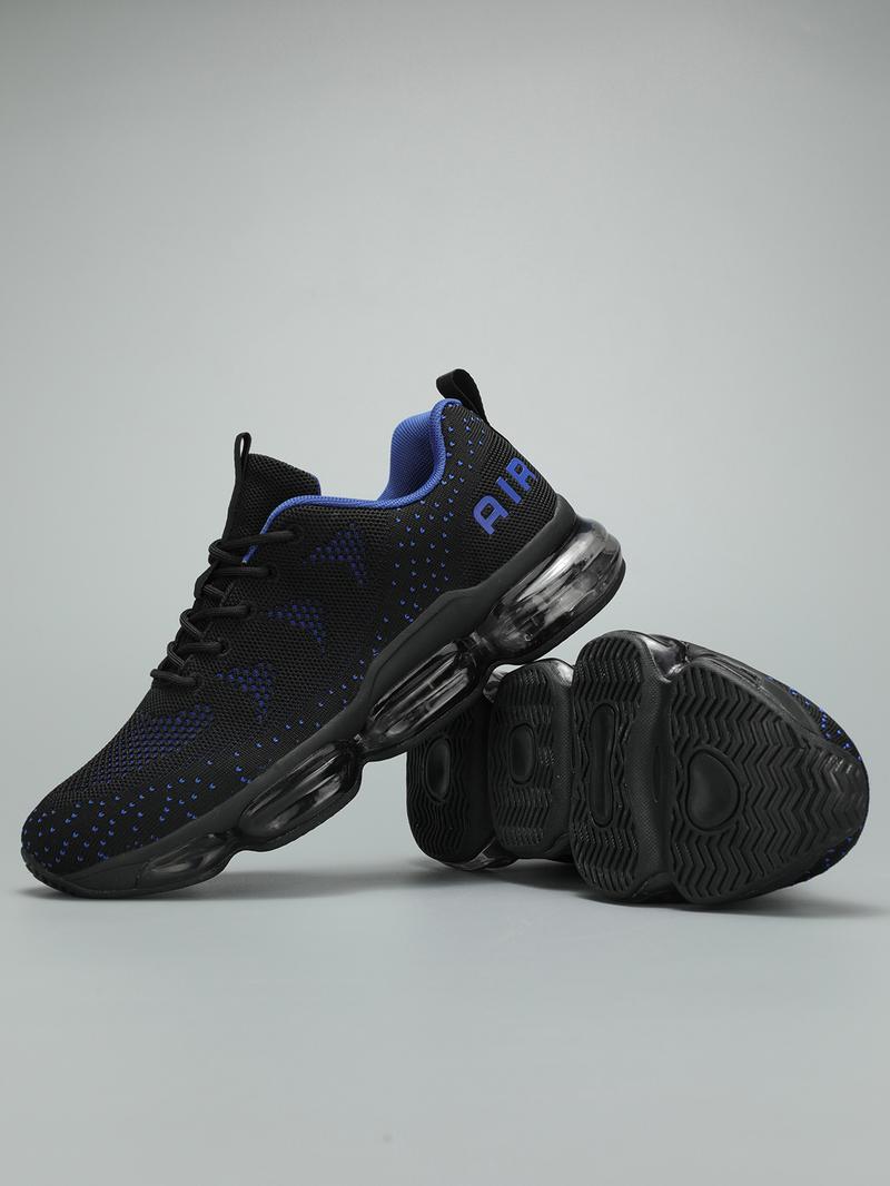 Mens Lightweight Breathable Air Cushion Running Shoes for Treadmill Wear,Cushion Casual Mesh Walking Fashion Sneakers for Daily Wear,Tennis Breathable Sport Gym Fitness Cross Trainers Runner Training Athletic Sports Shoes