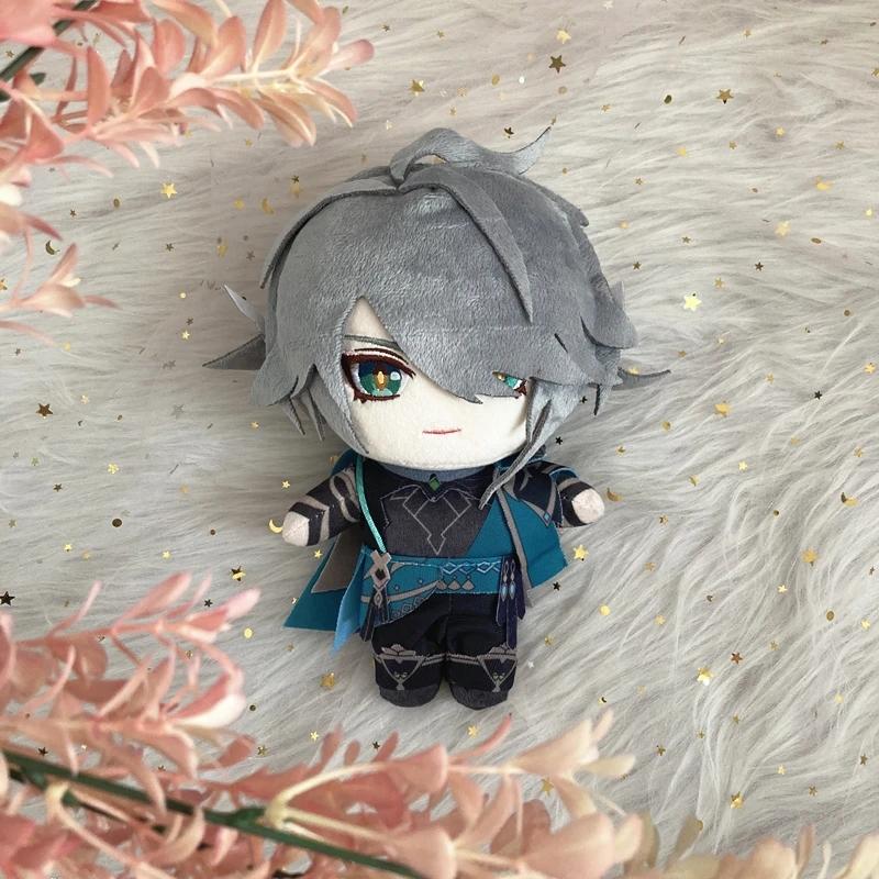 Anime Al Haitham Cosplay Plush Doll Toy 20cm Genshin Impact Game Cute Soft Stuffed Pillow Kids Christmas Gift