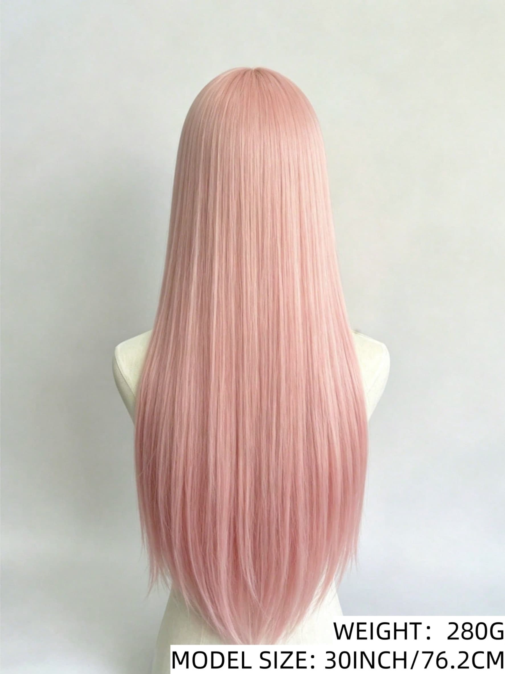 Light Pink Straight Synthetic Lace Front Wig, Glueless Lace Wigs, 13x4 Hd Pre Plucked with Baby Hair Long Silky Straight Synthetic Wig for Women Daily Wear Holiday Party Use