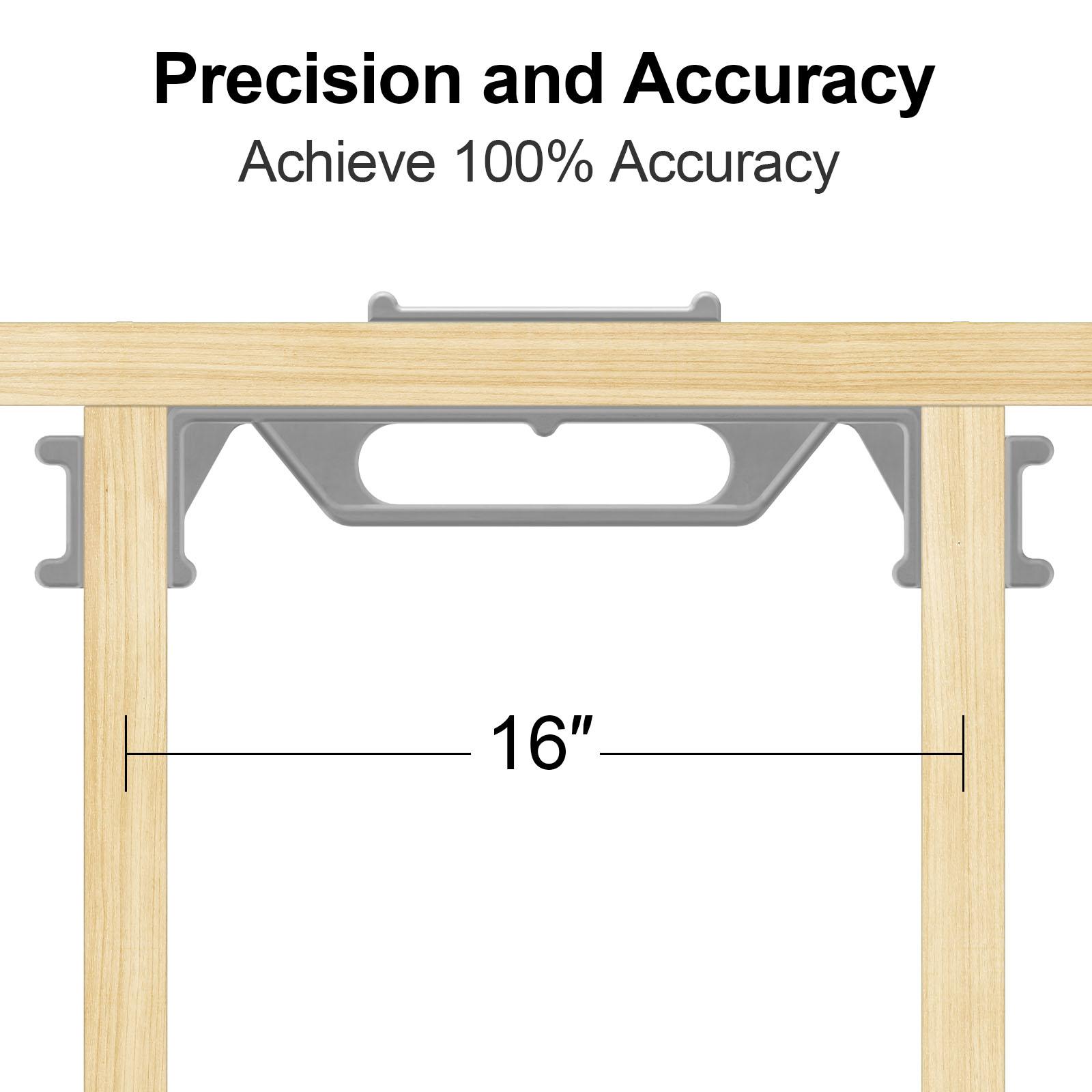 AltitudeCraft Precision Framing 16" Stud Spacer – Professional-Grade Aluminum Jig for Accuracy, Efficiency, and Precision in Carpentry & Construction Projects AltitudeCraft Precision Framing 16" Stud Spacer – Professional-Grade Aluminum Jig for Accuracy, Efficiency, and Precision in Carpentry & Construction Projects