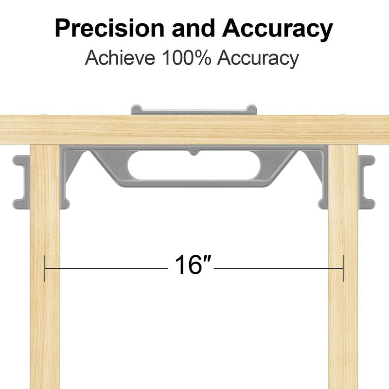 AltitudeCraft Precision Framing 16" Stud Spacer – Professional-Grade Aluminum Jig for Accuracy, Efficiency, and Precision in Carpentry & Construction Projects