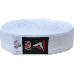 Martial Arts Belt for Karate, Judo, Aikido and Taekwondo - Durable Cotton-Polyester Blend for Adults and Kids