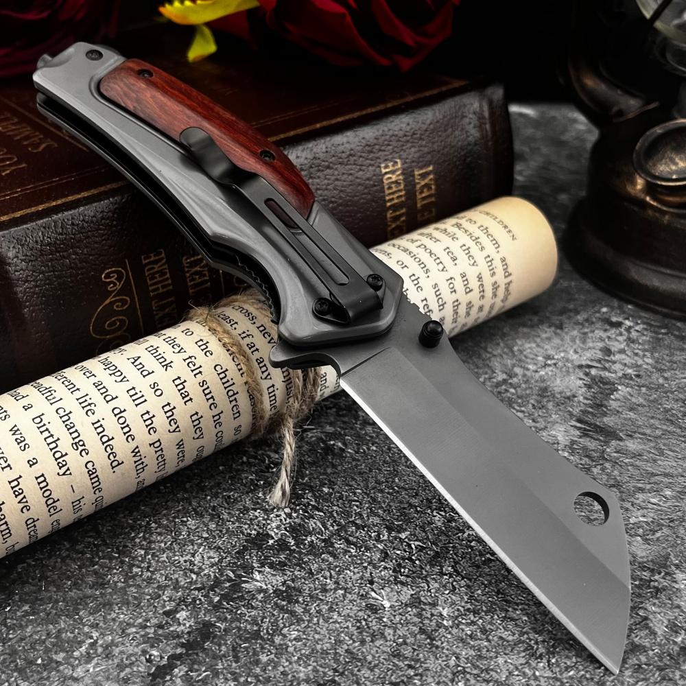 New High-Quality DA107 Pocket Folding Knife with 5Cr13Mov Stainless Steel Blade Everyday Carry, Outdoor, Knife Camping, Jungle, Hiking, and Survival Tool, EDC Survival Tool, Outdoor Knives