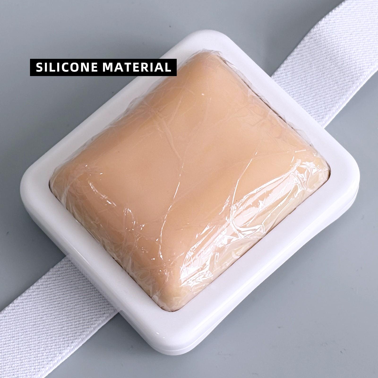 [1PC-Training Model-Small Muscle Model] - Student training suture simulation pad, silicone material model, single-piece model, suture training model, for educational purposes only.
