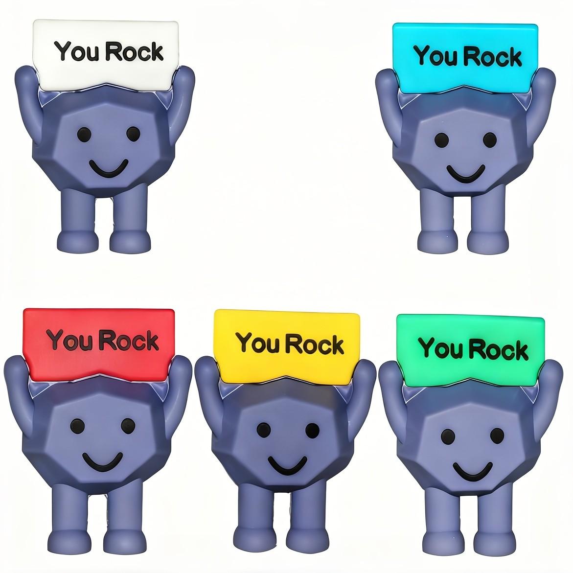 Random 10 Mini Inspirational Figurines Decorations, Encouragement Birthday Gifts for Colleagues Employees Teachers, Christmas Graduation Presents