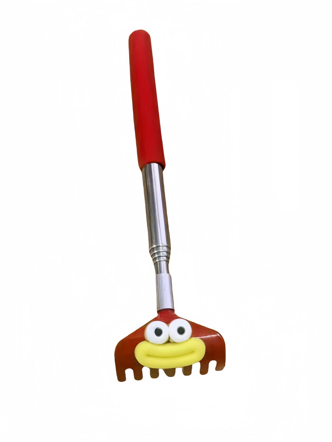 Cute Cartoon Back Scratcher, Metal Extendable Back Scrubber, Daily Use Back Scratch Tool, Comfortable and Practical Design