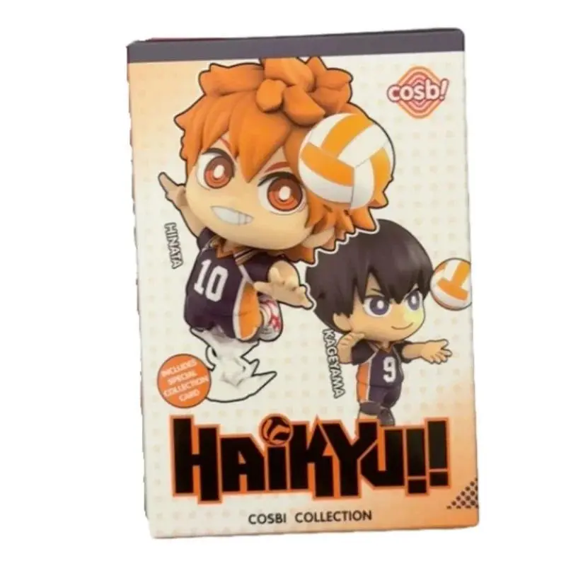 Hot Original HotToys Cosbi Haikyuu!! Blind Box Hinata Shoyo Kageyama Tobio Anime Action Figure Doll Trendy Collectible Toy Gifts