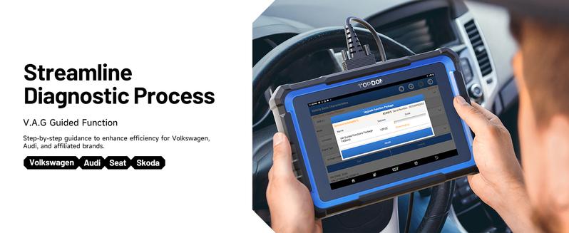 TOPDON Phoenix Nano, Bidirectional Scan Tool, ECU Coding Tool, FCA AutoAuth, CAN FD/DoIP Protocols, 32+ Special Functions, Full System Diagnostic, Free Updates for 2 Years