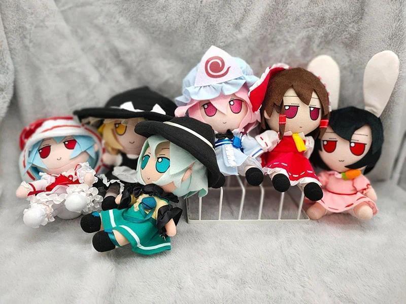 20CM Anime TouHou Project Smoke Plush Toys Kochiya Sanae Izayoi Sakuya Lolita Stuffed Dolls Plushie Pillow Figure Christmas Gift