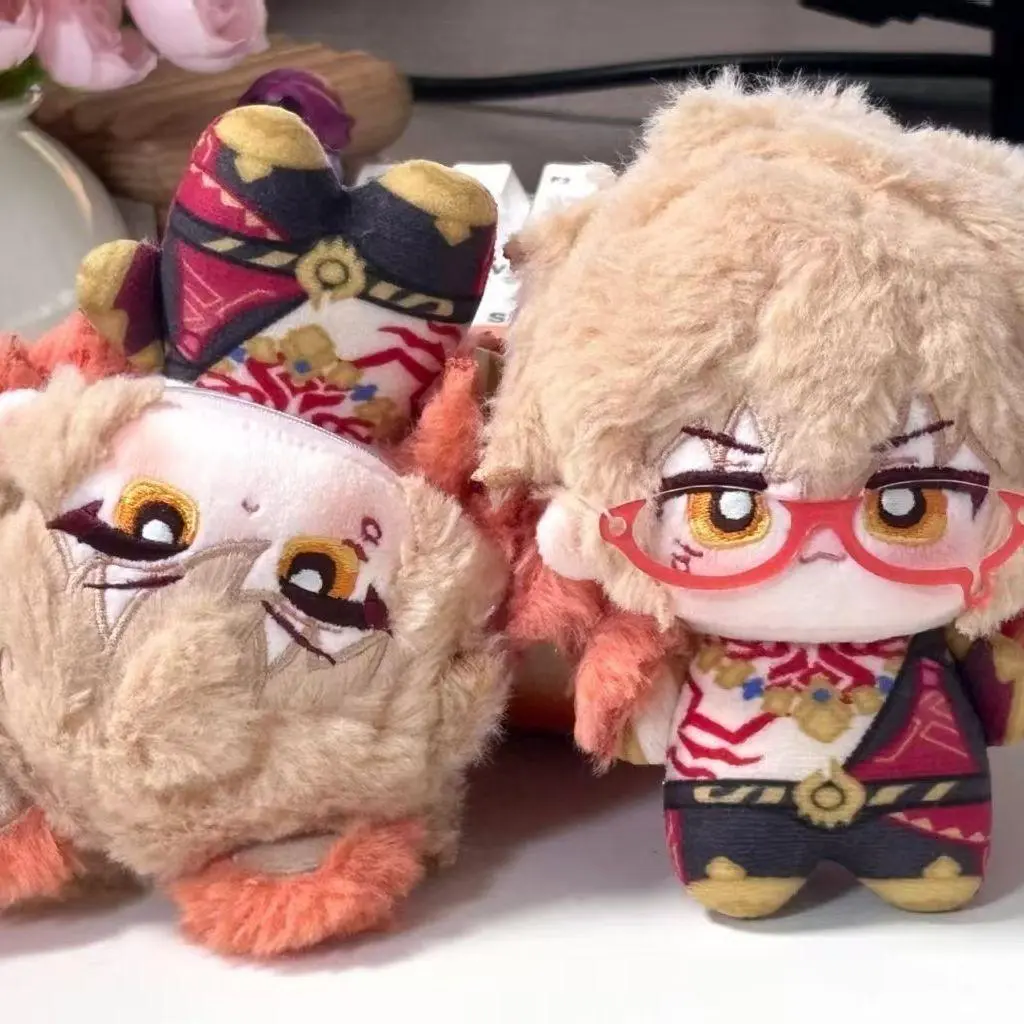 10CM Anime Honkai: Star Rail Mydei Stuffed Plushie Pandents Mydei Cosplay Figure Keychain Plush Doll Toys Holiday Xmas Gifts