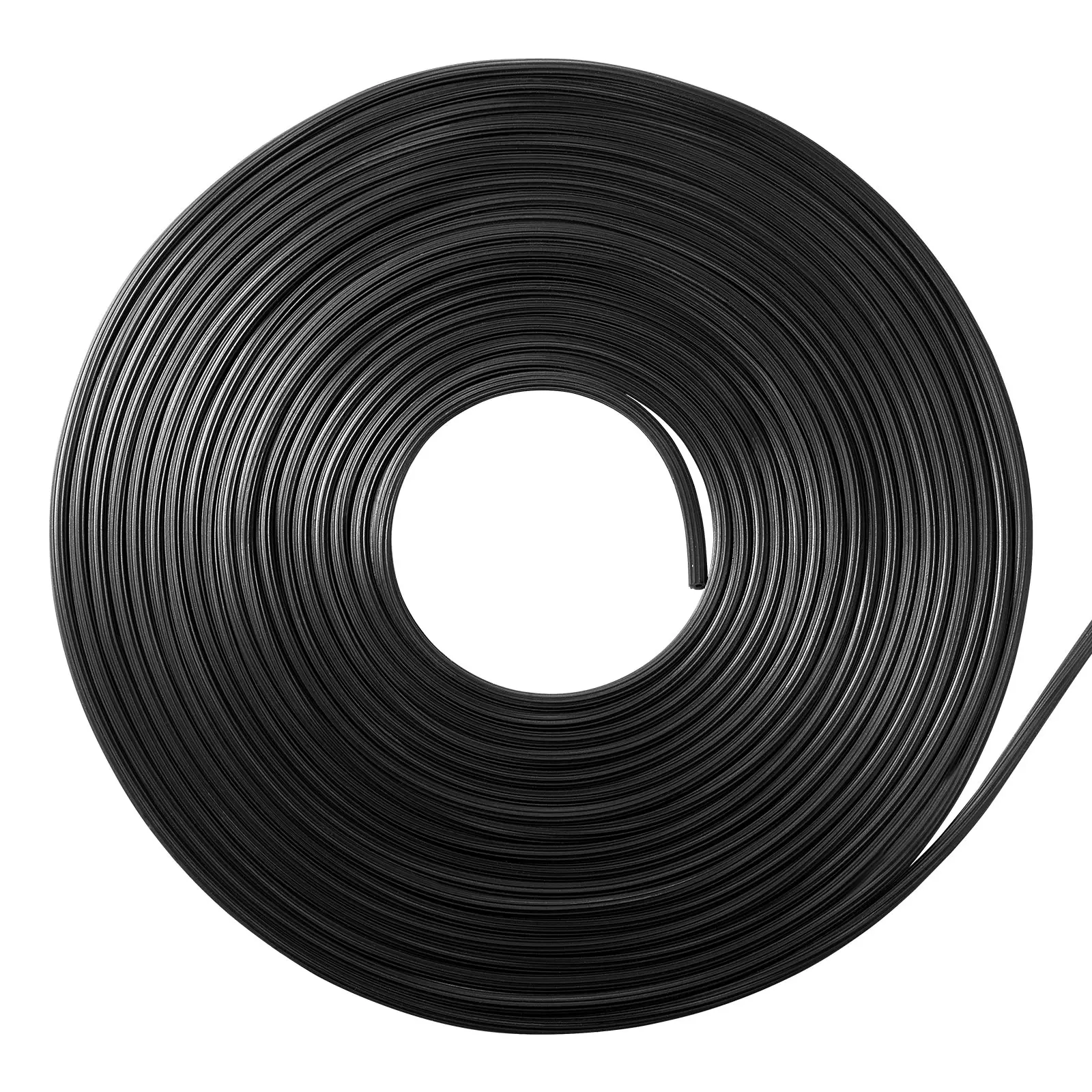 VEVOR Window Screen Spline, 100 ftx 0.125 in Window Screen Retainer Spline, PVC Window and Door Screen Spline, Hollow Serrated Screen Holder Spline, for Window Door Screen Repair and Replacement