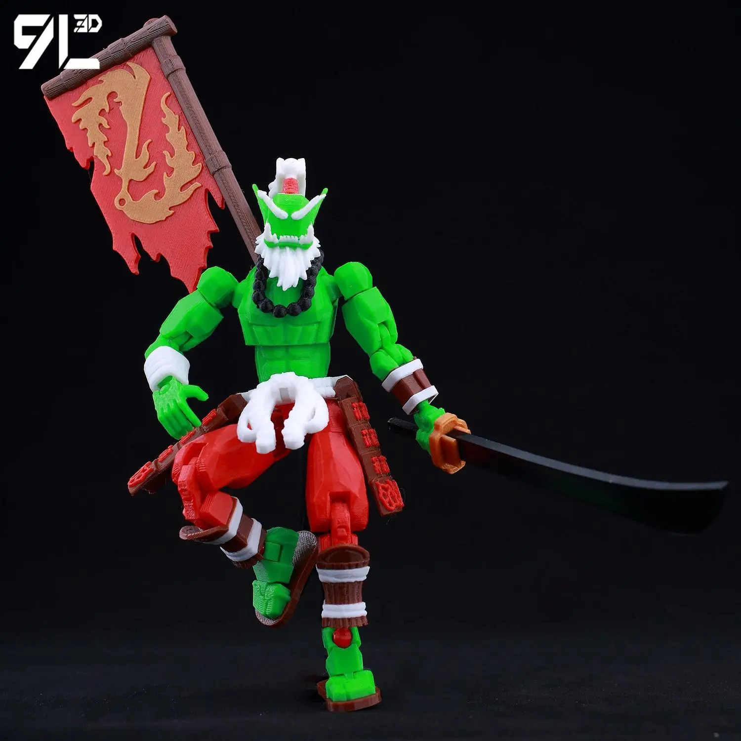 9L3D Titan13 Warcraft Blademaster Action Figure LUCKY13 Multi-Jointed T13 Dummy13 Collectible Anime Model Toys irthday Gifts
