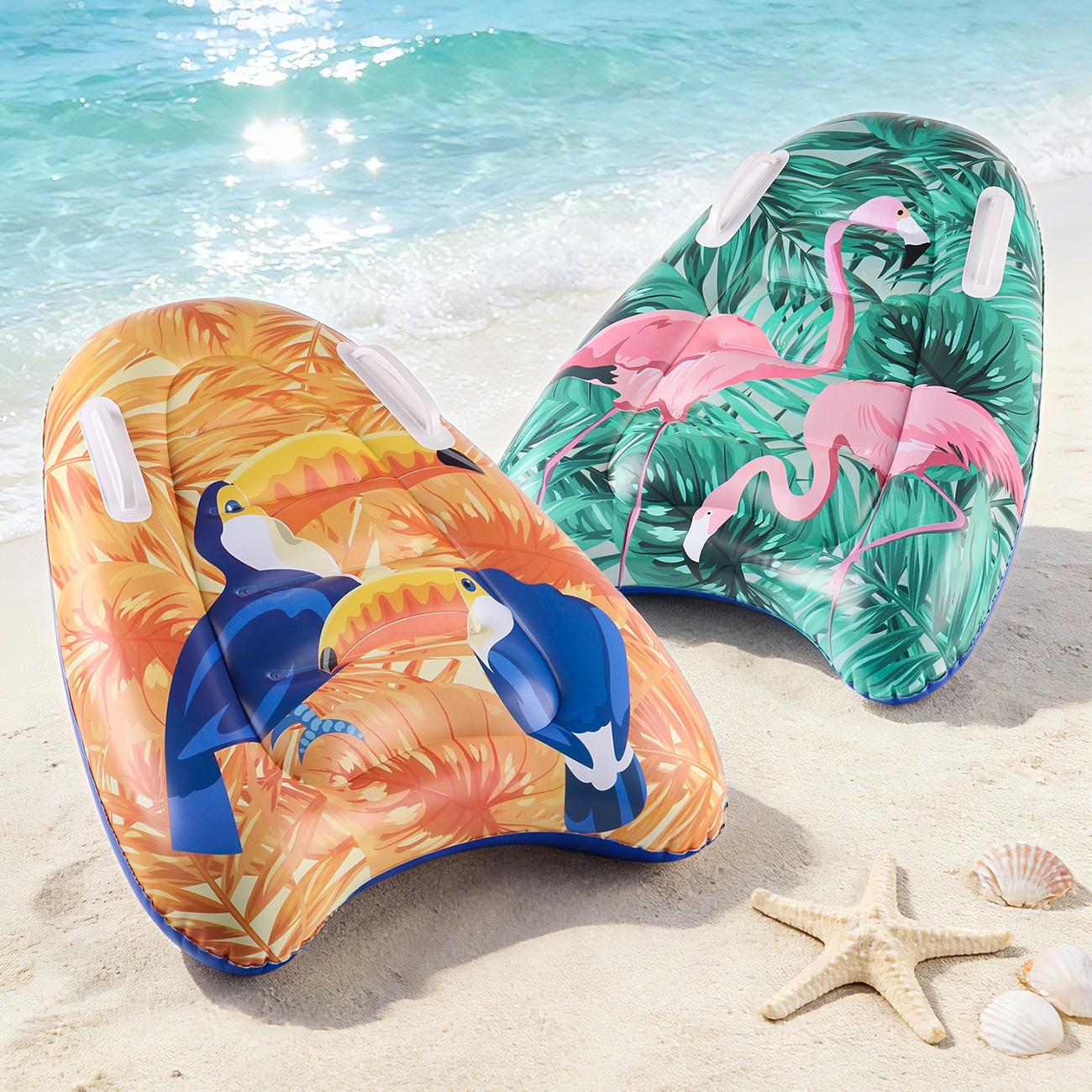 Portable Inflatable Surfboard for Swimming, Water Sports, Beach, Pool, Vacation, Ideal for Surfing and Waterskiing