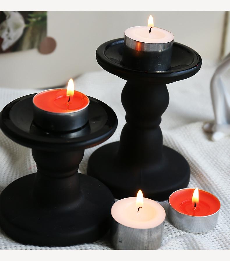 Tea Light Candles, 50pcs (4h Burn Time) / 100pcs (4h Burn Time), Odorless /, Holiday Decoration, Atmosphere Creation, Restaurant Use