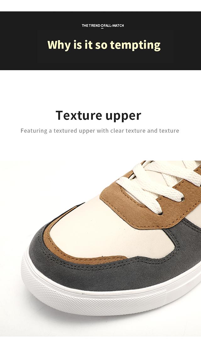 2025 Trendy Men's Solid Color Lace-Up Sneakers - Minimalist Casual Skate Shoes, Breathable Versatile Footwear for Daily Commute & Urban Lifestyle | All-Season Comfort