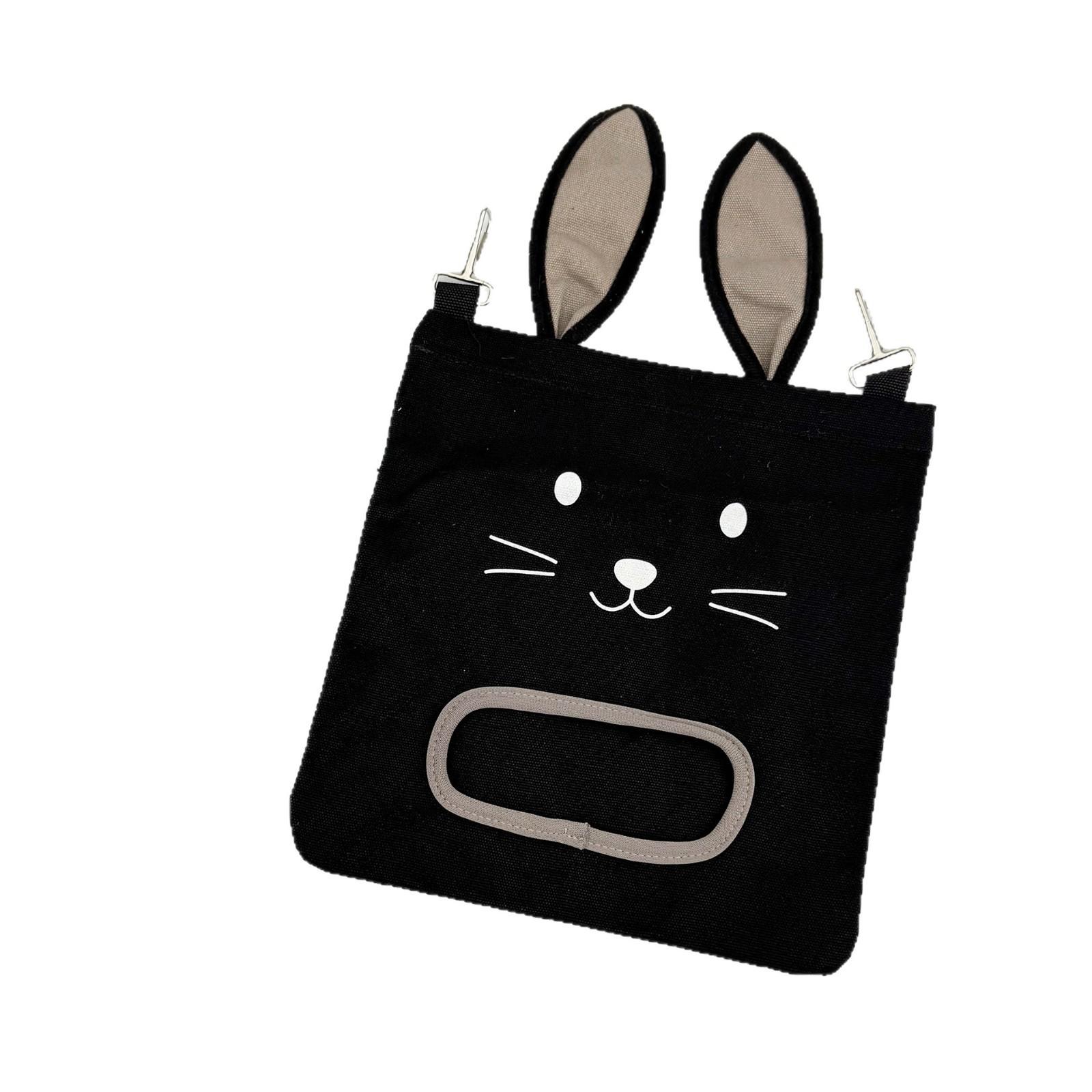 Rabbit Hay Bag, Hanging Dry Grass Feeder, Rabbit Shape Feed Bag, Guinea Pig Hamster Food Bag, Small Pet Supplies