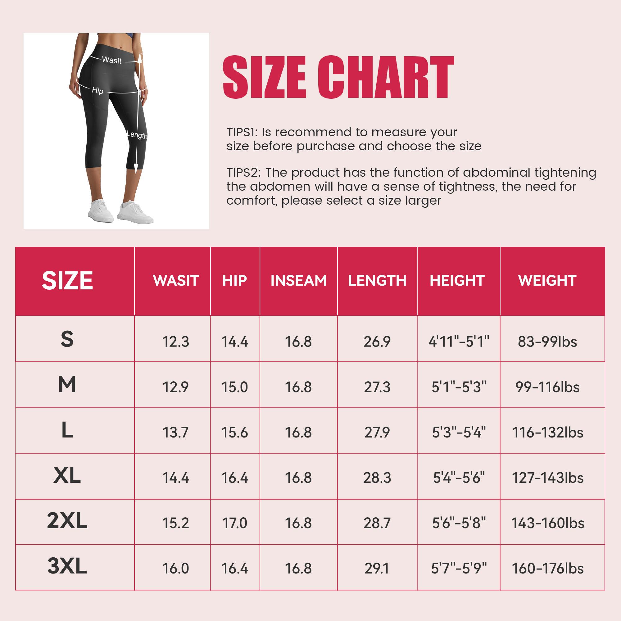 [Size up recommended] Viconow Tummy Control Capris Shorts for Women with Pockets - High Waist Bike Leggings for Gym Workout Athletic Running Yoga Casual Daily Wear Solid Color Comfortable Fit