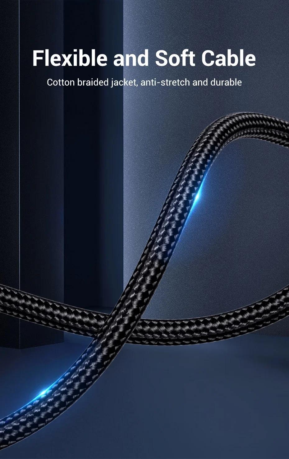 Vention RCA Cable 3.5mm to 2RCA Splitter Jack Audio Cable for Smartphone Amplifier Home Theater 3.5 AUX RCA TV Box Adaptador 0.5m 1m 1.5m 2m 3m 5m