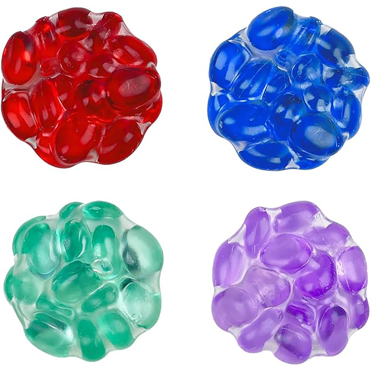 Colorful Sensory Stress Relief Ball, Large Beads Relax Toy, Perfect for Anxiety Relief, Creative Stress Relieving Nip-Nip Ball, Finger Venting Tool, Body Decompression Ball