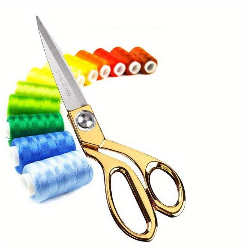 Professional sewing scissors Tailor fabric needle thread leather scissors Stainless steel sharp not hurt hands