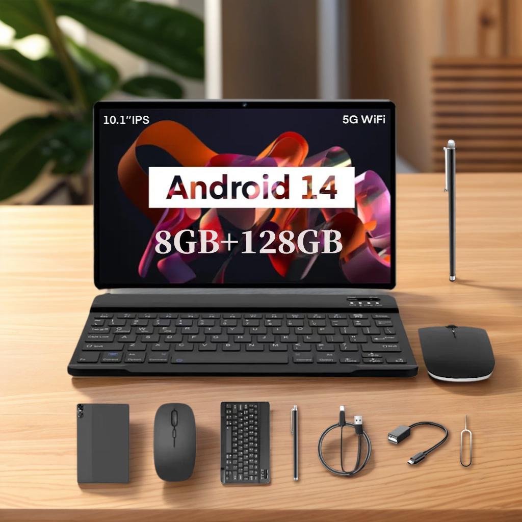 10.1 Inch Android Wifi Tablet PC, 8GB RAM (3+5GB Extend), 128GB(32+96GB ...