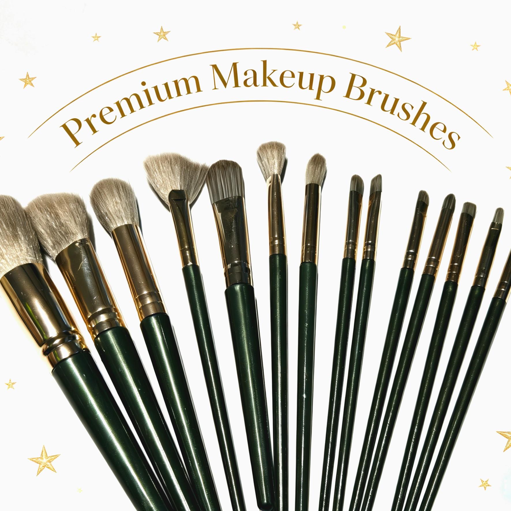 Makeup Brush Set for Women, Essential Beauty Tools, Perfect for Foundation, Blush, Highlighter, Long-Lasting & Smudge-Free Application