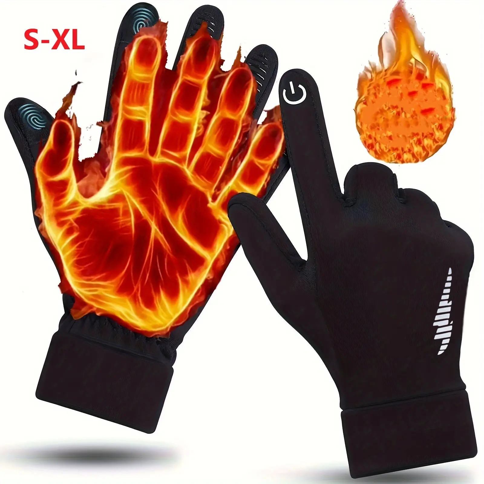 Cold Weather Warm Gloves, Winter Gloves for Men And Women - Freezing Work Gloves Set, Suitable for Running, Driving, Cycling, Work, Hiking, Touch Screen Gloves