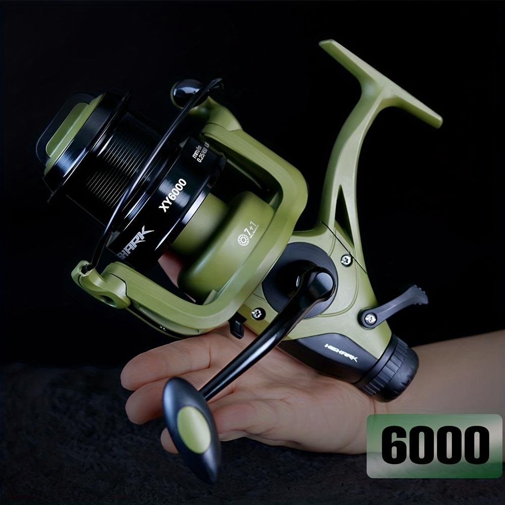 Bakawa Fishing Reel, Stainless Steel Series, 4.7:1 Gear Ratio, Carp Fishing Reel, Model 6000-12000, Durable Design for Anglers