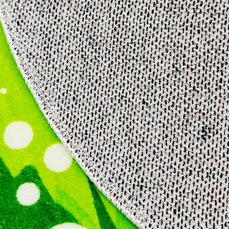 Cartoon Vortex Pattern Round Rug, 1 Count Non-slip Creative Soft Floor Mat, Home Decor Carpet for Home Living Room Bedroom, Home Decorative Rugs