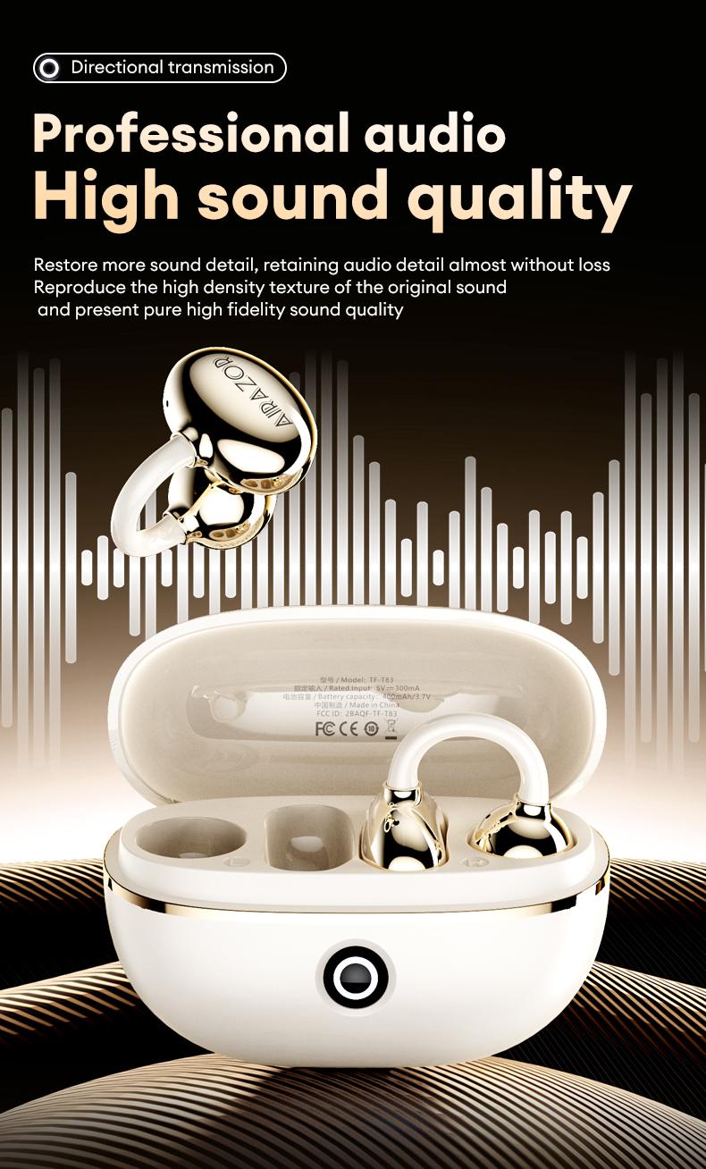 Transformers T83 Wireless Earbuds High Sound Quality headphone 360°Panoramic Stereo Space Sound Effects Comfortable To Wear