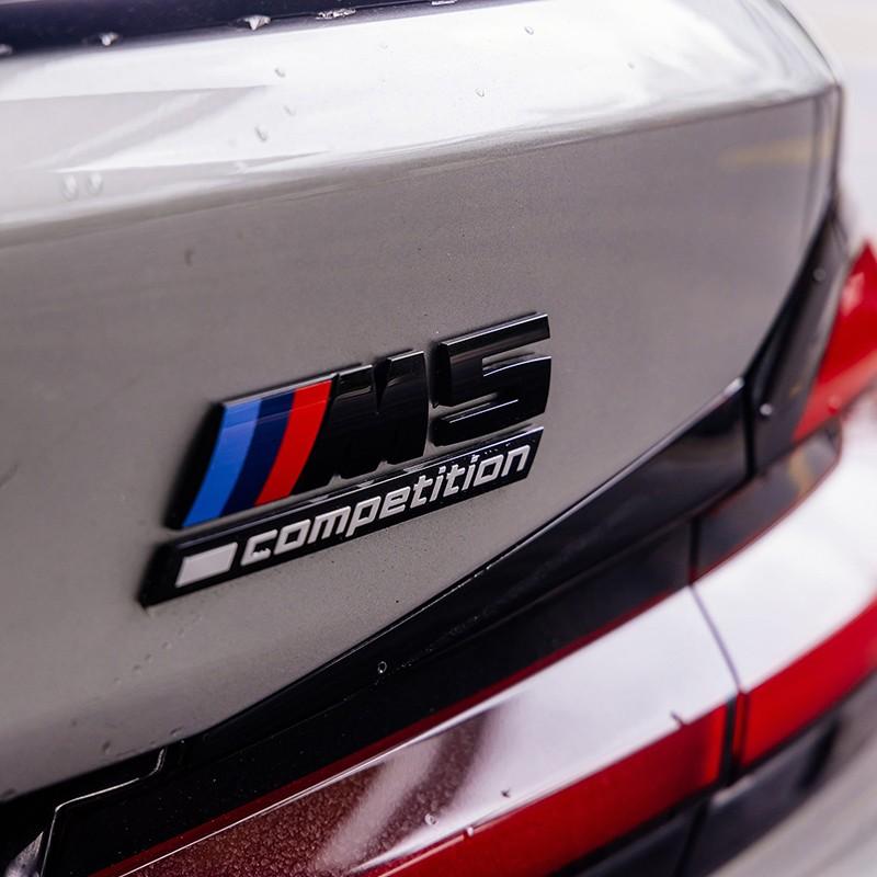 Shiny Racing Stripe Underline Logo Sticker for Bmw M Series, Exclusive Trunk Accessories, Fits M1/m2/m3/m4/m5/m6/m7/m8 Thunder Edition