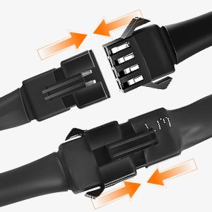 Nilight Extension Cable for Motorcycle LED Strip Lights 4PCS 2 Feet Extension Cords 3PCS 2 Way Y Splitter 4PIN Extension Cord for Underglow Neon Accent Light Strips Rock Lights Female Flexibility Connectors Rgb Automotive Motorbike dealsforyoudays Vehicle