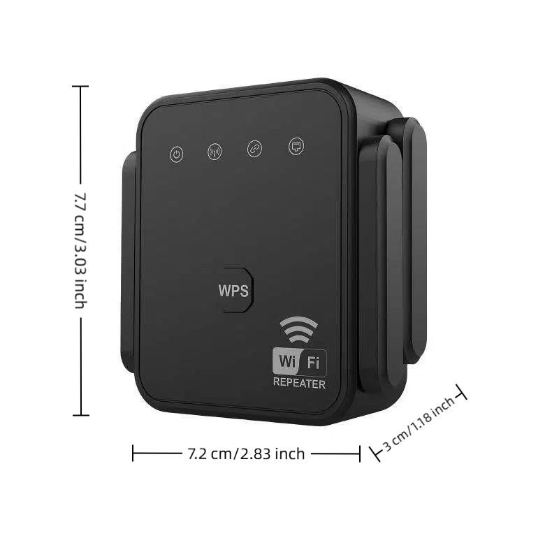 WiFi Extender 2026, 300mbps Signal Booster, Covers Large Area, Ethernet Port, Home Repeater, Us Plug, Multiple Devices Support