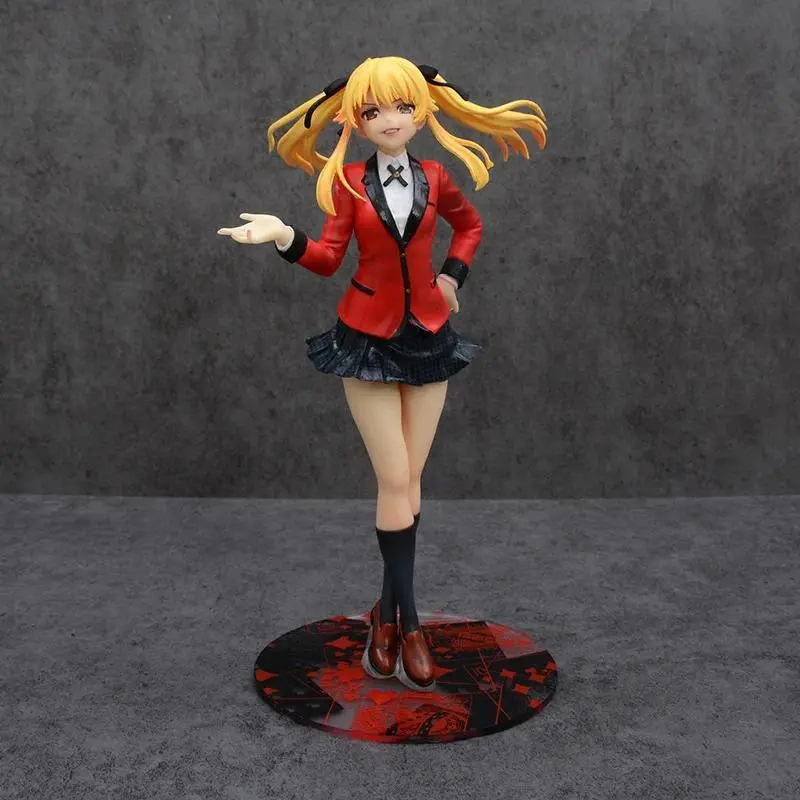 2026 Hot selling toys 20CM Jabami Yumeko Meari Saotome Kakegurui 2nd Season PVC Figure Anime Figurine Model Toy Gift Internet-famous toy