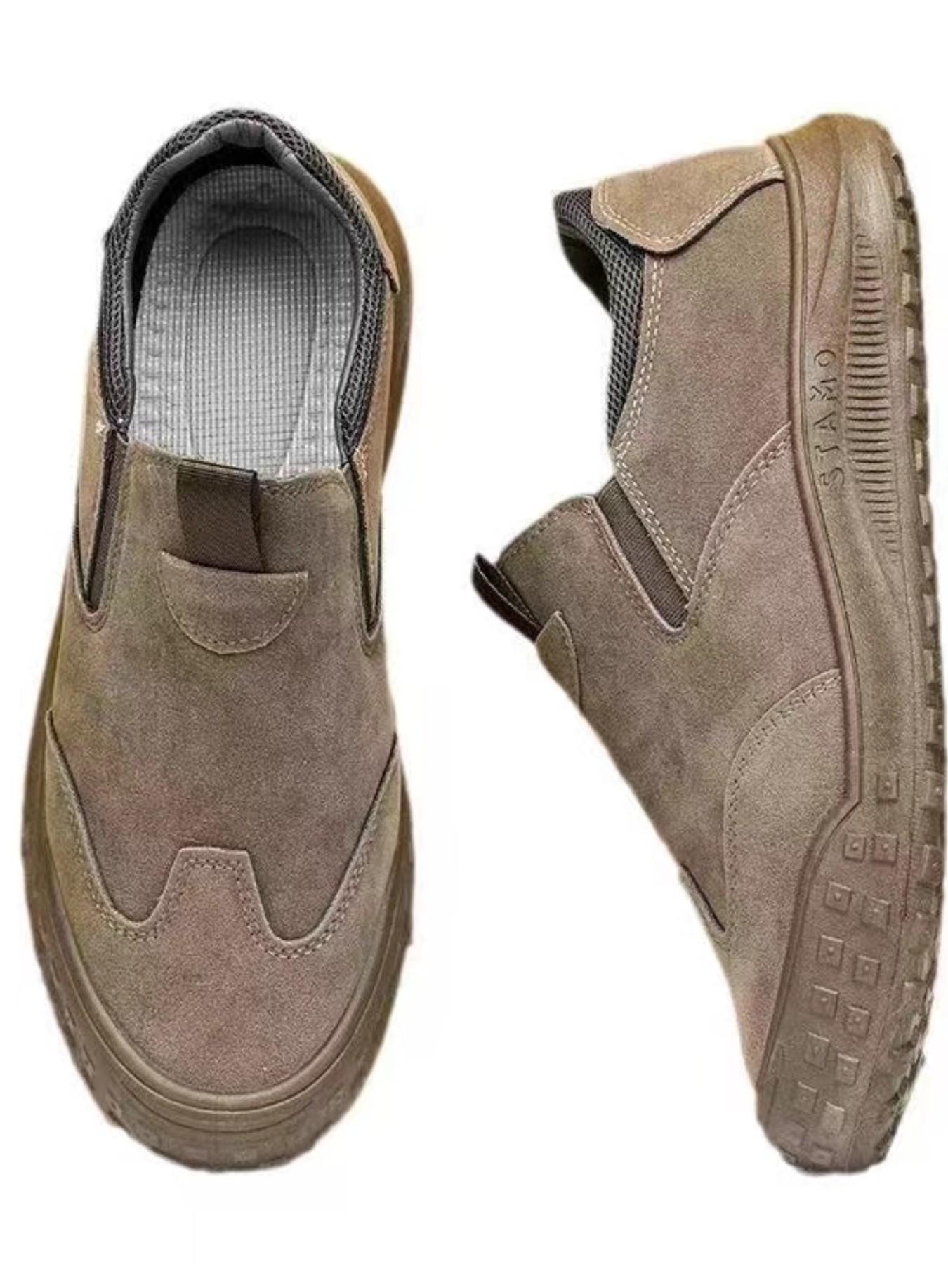 Men's Spring Autumn Outdoor Hiking Shoes, Casual Athletic Sneakers, Anti-Slip Durable Climbing Shoes, Lightweight Breathable Trail Running Shoes