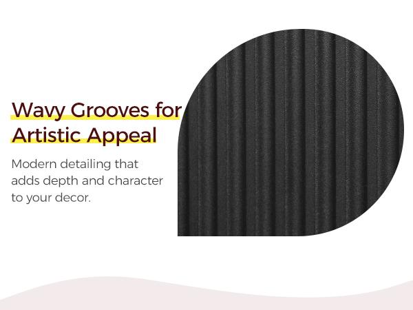 MAHANCRIS 47.2'' Modern Console Table, 2-Tier Entryway Console Table with Storage, Black Sofa Table Behind Couch, Geometric Design, for Living Room, Hallway, Corridor, Black