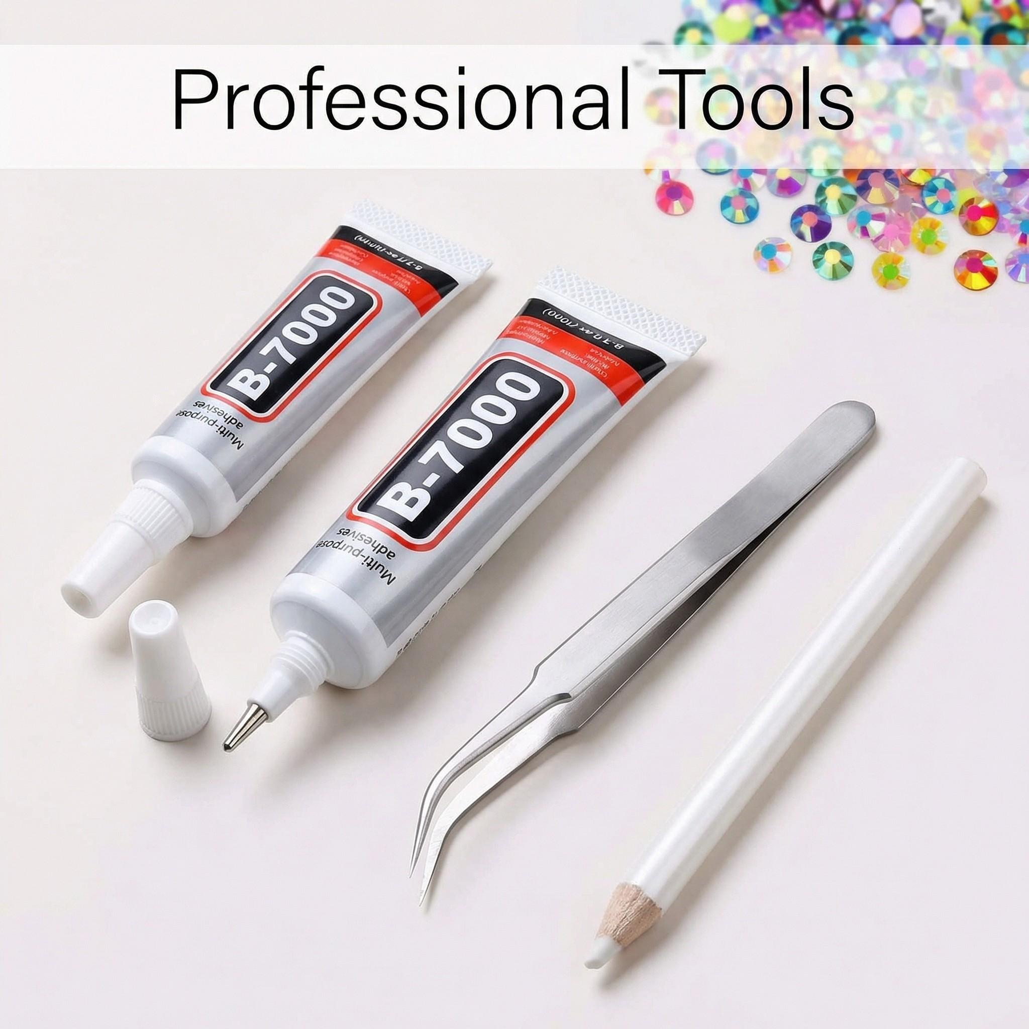 32000Pcs Jelly Rhinestones for Bedazzling Kit, 40-Color 3mm Flatback Resin Gems, DIY Nail Art Craft S