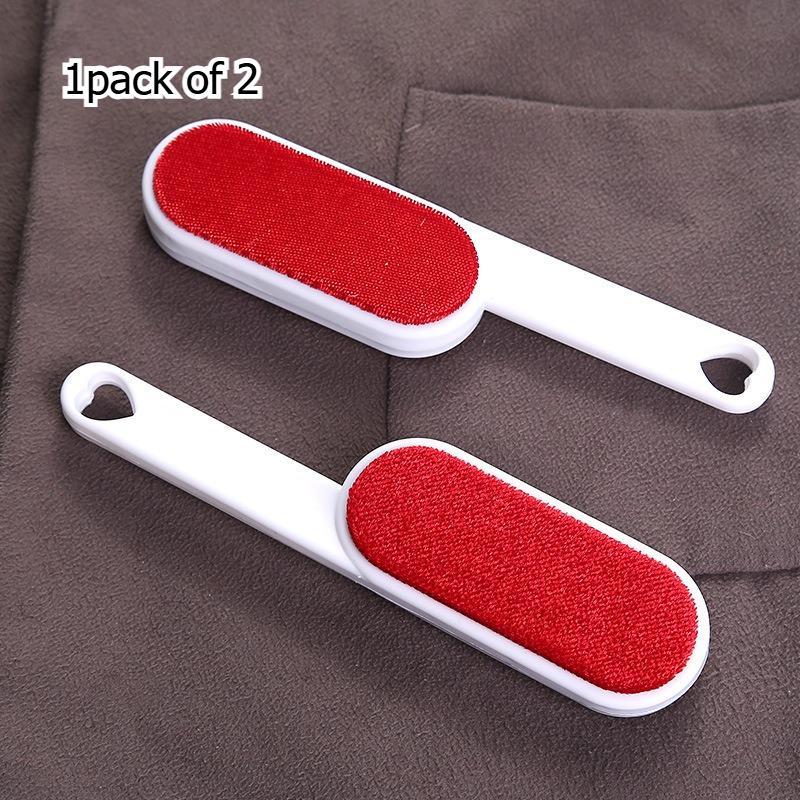 2pcs，Double-Sided Static Lint Brush, Cashmere Coat Fuzz Remover, Bed Sheet Duster, Home Dust & Lint Cleaner