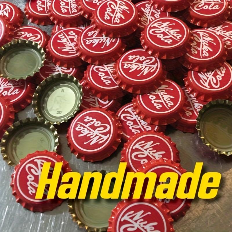 Radiation Nuka-Cola Bottle Cap Replica, Fallout 4 & 76 Role-Playing Props, Handmade Collectible, Unique Bar Decor, Party Gift
