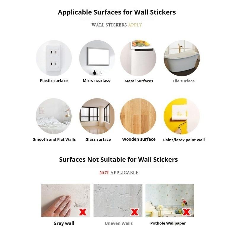 2pcs Creative Night Light Eye Bathroom Toilet Stickers, Waterproof Wall Decals, Holiday Decor, Seasonal Home Decoration, One-Time Use