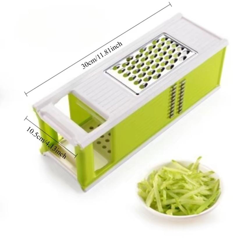5 in 1 Multifunctional Square Grater, 5 Sided Blade, Fast Fruit & Vegetable Prep, Must-Have Kitchen Tool