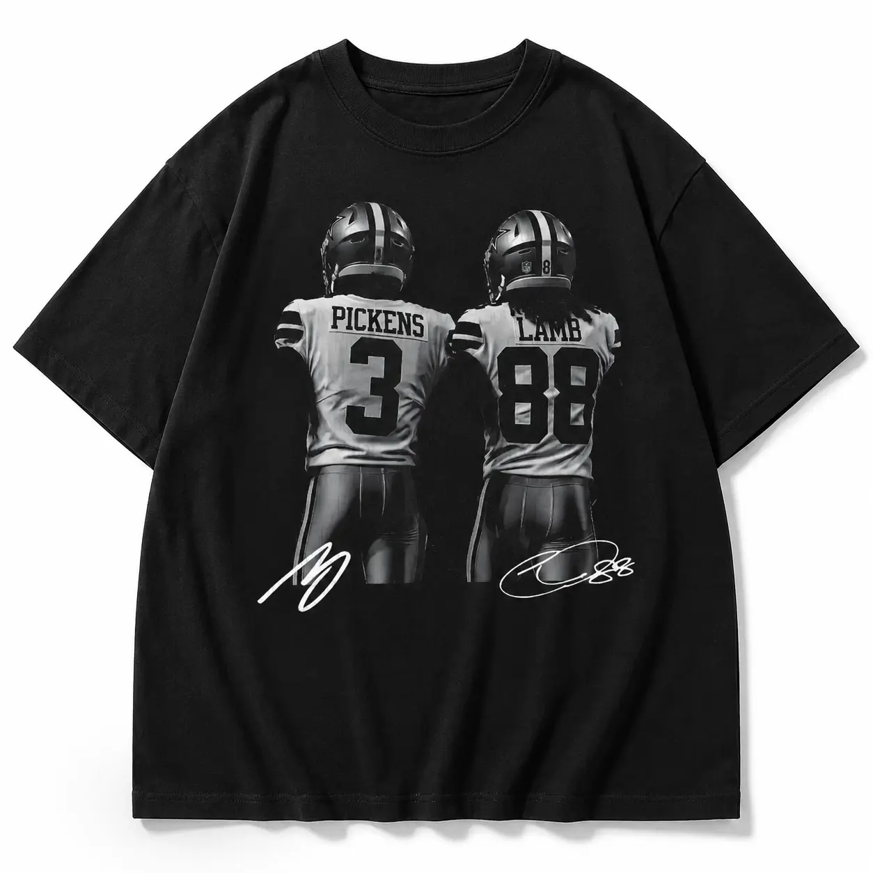 George Pickens and Ceedee Lamb Dallas Football Adult and Youth T-Shirt Sweatshirt, CeeDee Lamb shirt, George Pickens shirt, # cowboyyy merch, graphic t-shirts, Dallas Football Game Day TShirt, men's clothing clothes merch, Streetwear, Gift For Him & Her