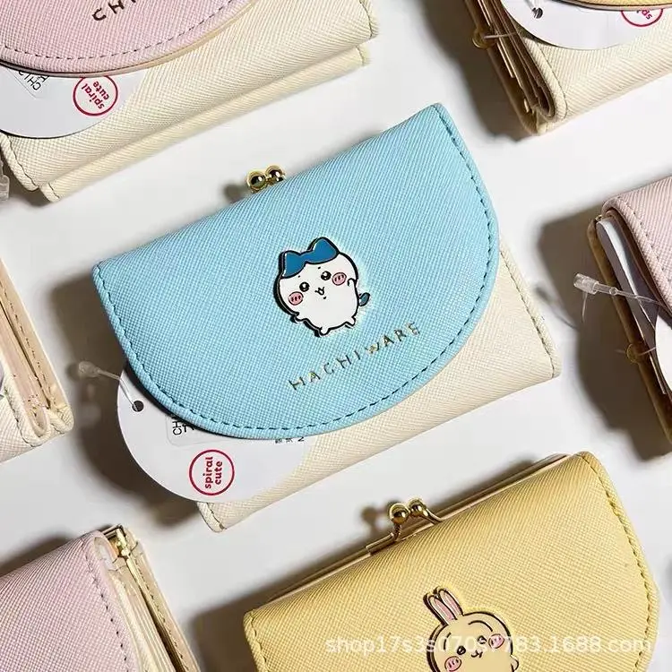 New Chiikawa Wallet Short Style Card Holder Cute Little Thing Japanese Cartoon Student Wallet in Stock Portable and Compact