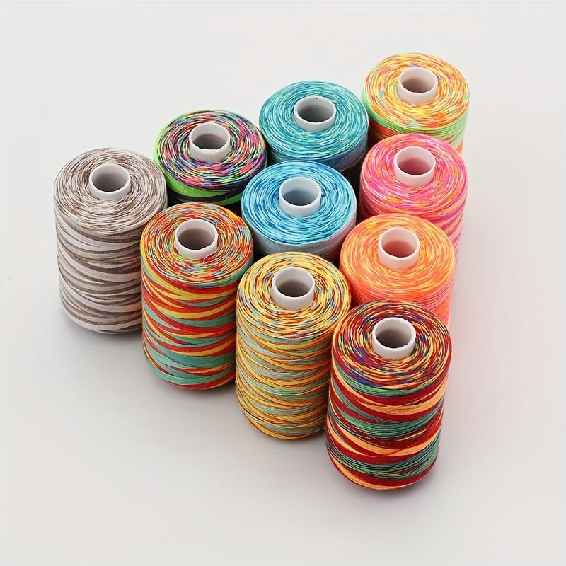 Sewing Thread Polyester Threads for Sewing Needlework Quilting Overlock Embroidery Hand Repair Thread Sewn Embroidery 1000yard