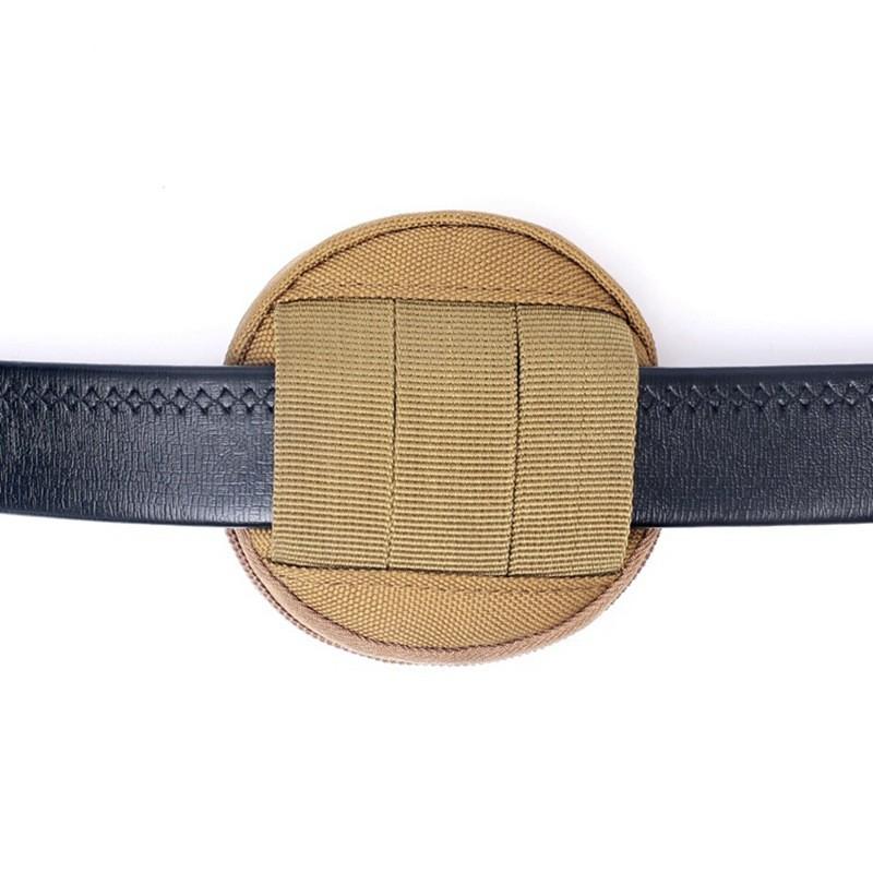 Durable Nylon Mini Storage Bag, Tactical Zipper Pouch for Daily Gear, Coin Purse, Keychain Holder, Wireless Earphone Stand, Portable Storage Organizer