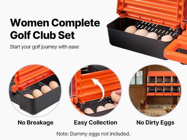 VEVOR 2 Tiers Chicken Nesting Boxes, 8 Compartments, Metal Egg Laying Boxes with Protective Collection Lids, Roll Out Nesting Box, Easy to Assemble, Ideal for Hens, Ducks, Chickens, and Other Poultry