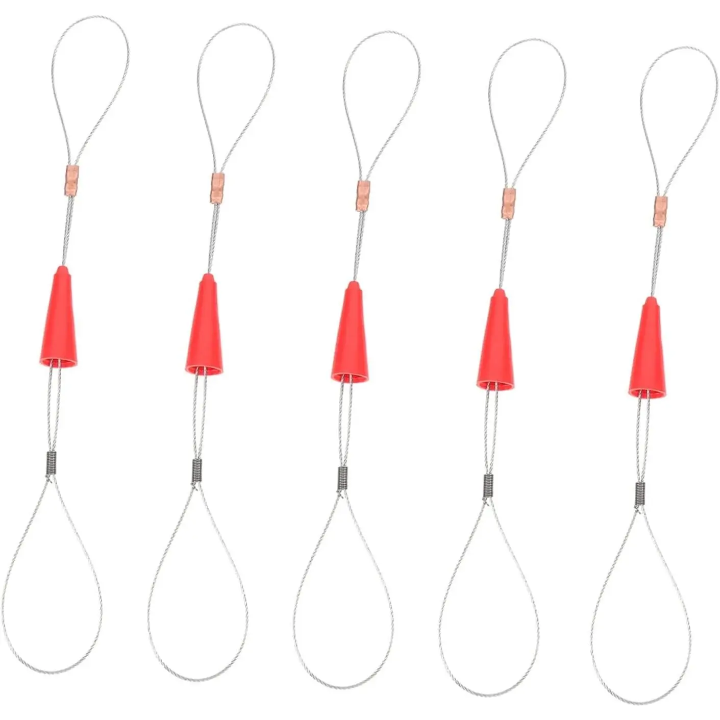 Portable Cable Puller 9.25 in Wire Harness Pulling Grips Cable Fastening Tool for Wire Installation Electrical Wiring and Pulling 5 Pcs