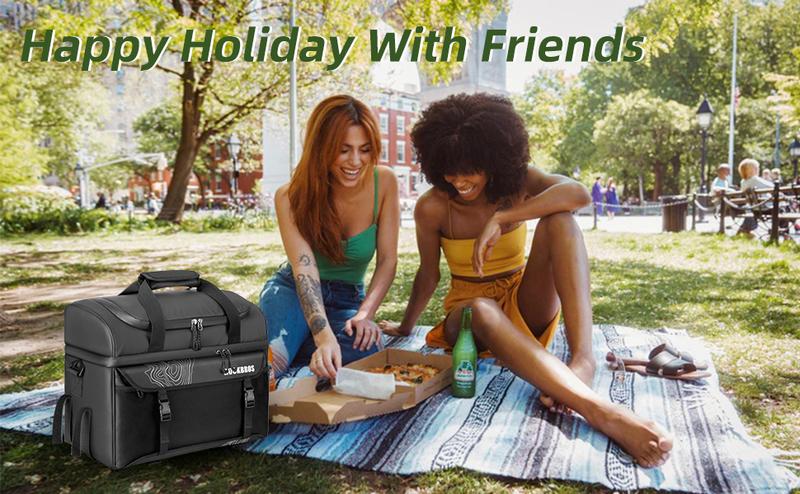 ROCKBROS Bike Trunk Cooler Bag Bicycle Rack Rear Seat Carrier Bag Insulated Bike Panniers for Bicycle Commuter Shoulder Bag 11L Storage Luggage Bags for Cycling Accessories e-Bike Cargo Travel